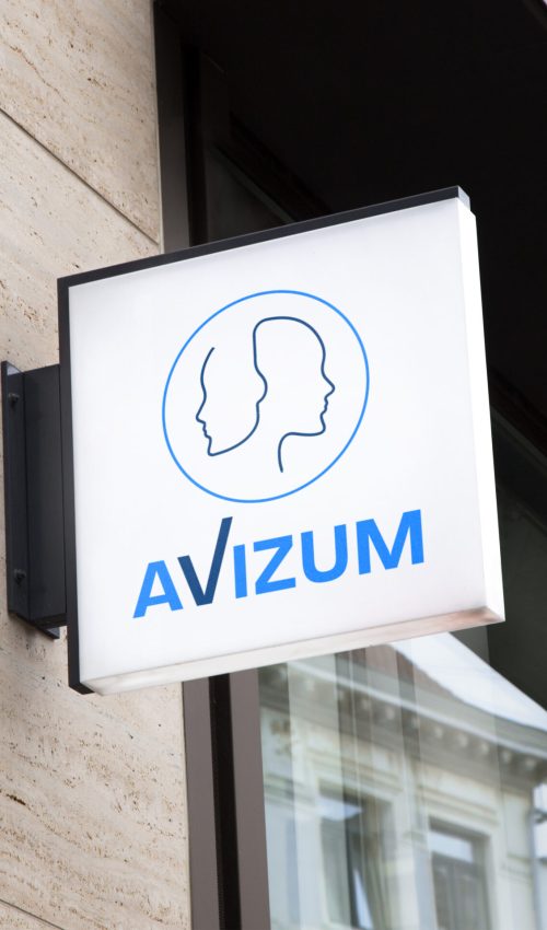 Création d'un logo et d'un nom de marque pour AVIZUM, société de consulting